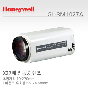 [하니웰] 10-270mm 27배 전동줌렌즈 GL-3M1027A(P)