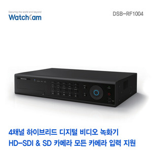 [와치캠] HD-SDI 4채널 하이브리드 녹화기 DSB-RF1004